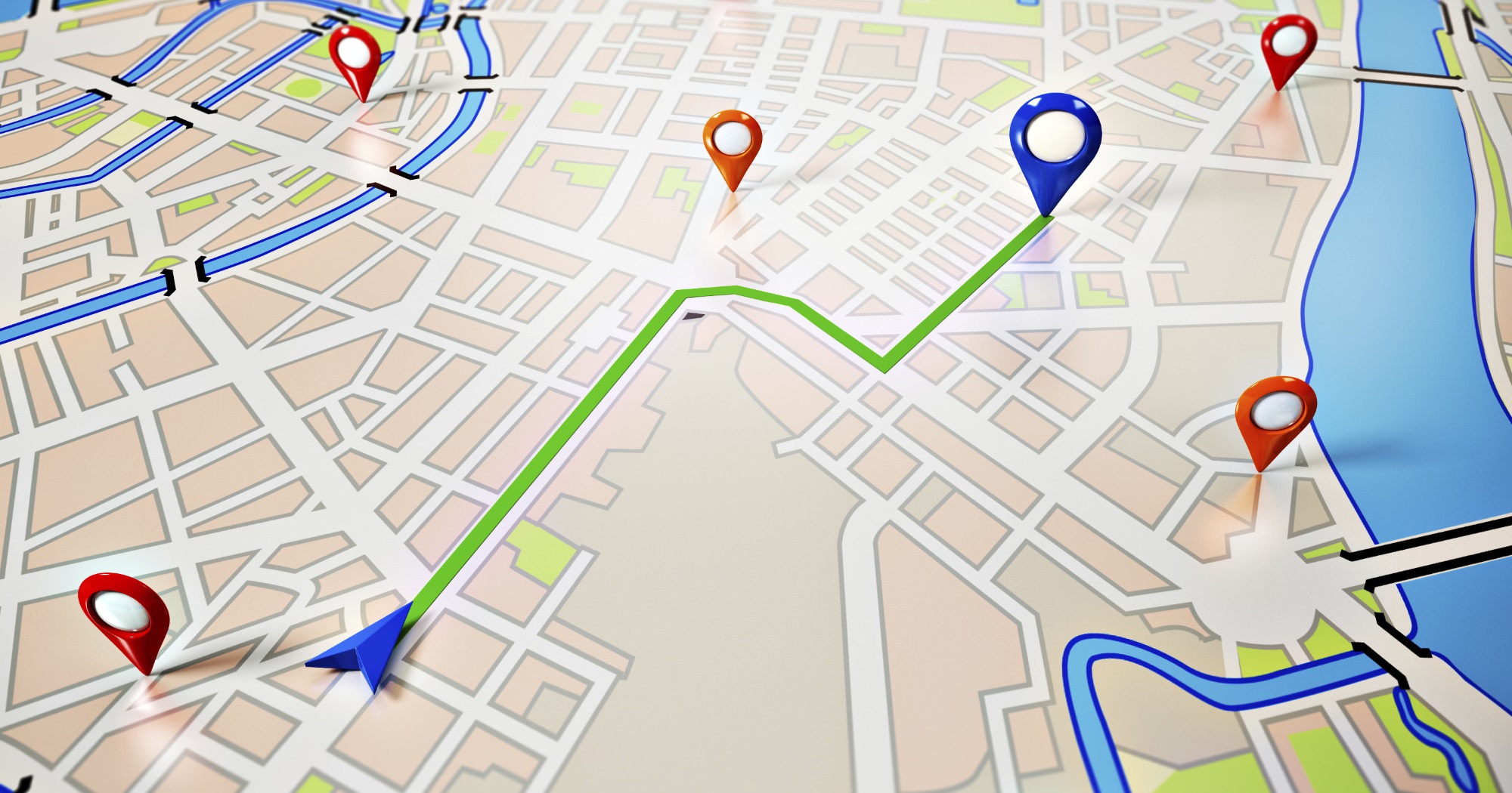 Running watches with online maps